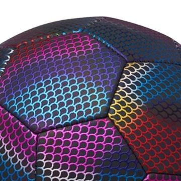 Светящийся светоотражающий футбольный легкий вес с сеткой из капель воды, размер 5