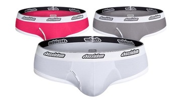 aussieBum 3-PAK slipek męskich NOWOŚĆ roz XL