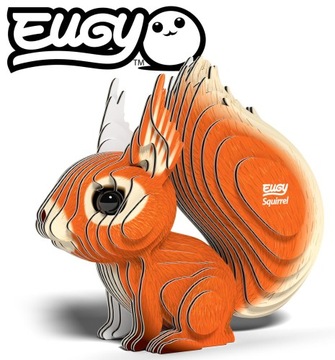 Белка - Эко 3D Пазл - Eugy