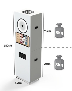 ФОТОБУТ PhotoBooth Большой экран 22 дюйма - Производитель - Черный