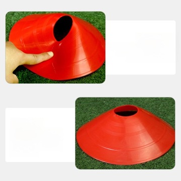 20 ФУТБОЛЬНЫХ ТРЕНИРОВОЧНЫХ КОНУСОВ МНОГОФУНКЦИОНАЛЬНЫЕ ПРОФЕССИОНАЛЬНЫЕ ДИСКИ