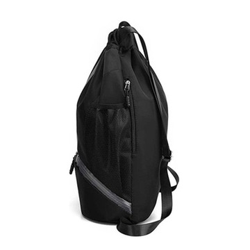 Спортивная сумка-рюкзак для футбола на шнурке, 16x33x45CM