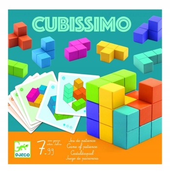 DJECO CUBISSIMO ukladanka logiczna łamigłówka