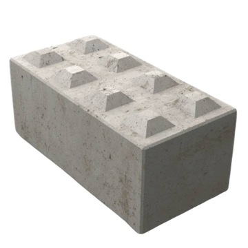 Ściana mur BLOK oporowy betonowy LEGO KLOCEK 180CM 60 CM 60 CM