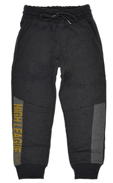 SPODNIE DRESOWE dresy HIGH LEAGUE szare - 110