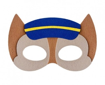 Детская фетровая маска вампира на Хеллоуин