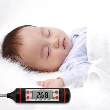 ТЕРМОМЕТР ДЛЯ ПРИГОТОВЛЕНИЯ МЯСА, ВОДЫ, МОЛОКА + ЧЕХОЛ