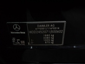 Mercedes Klasa B W245 180 CDI 109KM 2009 Mercedes B 180 2.0 Stan b.dobry bez rdzy Gwarancja, zdjęcie 33