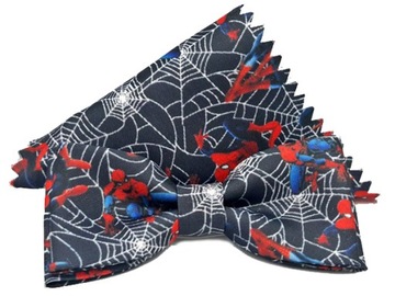 MUCHA MUSZKA MĘSKA MAŁA GRANATOWA SPIDERMAN