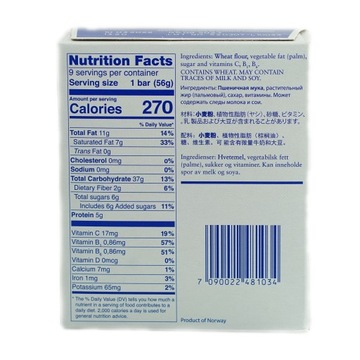 СЕМЬ ОКЕАНОВ ДНЕВНОЙ РАЦИОН 500 г ВОЕННАЯ ПИДА ДЛЯ ВЫЖИВАНИЯ