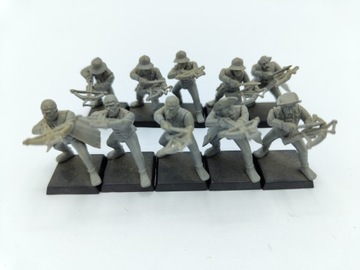 Warhammer Fantasy Empire Militia Crossbowmen zestaw 10 figurek