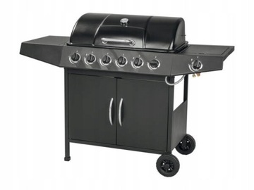 GRILL GAZOWY GRILL MEISTER 6+1 17.3kW + REDUKTOR ! DUŻY