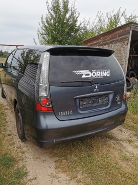 MITSUBISHI GRANDIS 03-11 VÍKO KUFRU ZADNÍ KUFRU Z SKLO (OKNO) KOMPLETNÍ A72 A72A