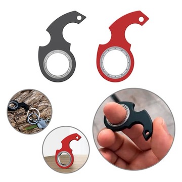 2szt Fidget Spinner Toy Brelok do kluczy Zabawka przeciwlękowa Łagodzi stre
