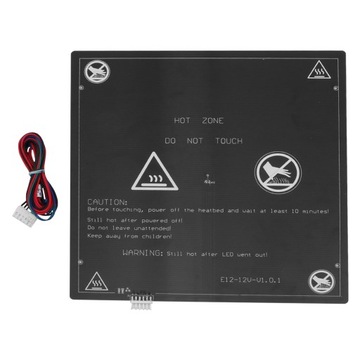 160X160 REPRAP STANDARD 3D-ПРИНТЕР АЛЮМИНИЕВАЯ ПЕЧАТНАЯ ПЛАТА С ПОДОГРЕВОМ (BLA)