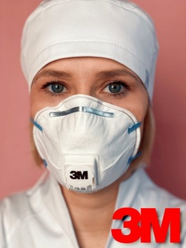 ПОЛУМАСКА ЗАЩИТНАЯ фильтрующая маска 3M 8822 FFP2