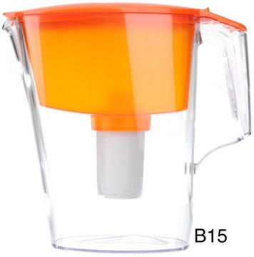 DZBANEK DO FILTROWANIA WODY AQUAPHOR 2,5L wkład B15 STANDARD OLDMAN ORANGE