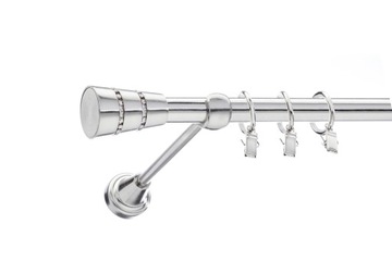 Занавеска Fi 25 мм 360 см тихие колеса