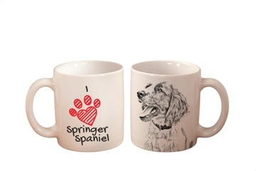 Springer spaniel Kubek ceramiczny z nadrukiem