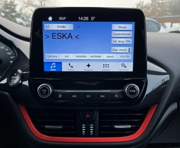 Ford Fiesta VII Hatchback 3d Facelifting 1.0 EcoBoost 100KM 2017 Ford Fiesta ST-Line/ Navi/ Podgrzewana Szyba/Kiera, zdjęcie 16