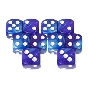 КОСТИ D6 1,6 СМ РПГ ЧАСТЬ НЕБА ШЕСТИГРАННЫЕ КОСТИ