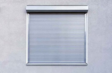 Накладная, круглая наружная рулонная штора, ручной привод