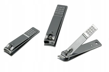 ZESTAW DO OBCINANIA PAZNOKCI ETUI PRZYBORNIK MANICURE PEDICURE CĄŻKI 12W1