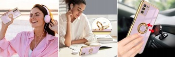 ЧЕХОЛ-НАКЛАДКА GLAMOUR RING ДЛЯ SAMSUNG GALAXY S23