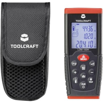 Dalmierz laserowy TOOLCRAFT LDM100H do 100m