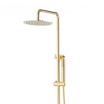 Золотая душевая колонна Corsan Lugo CMN01TGL