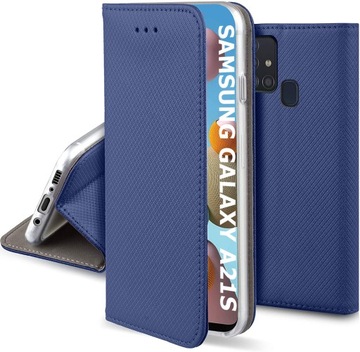 Etui SMART MAGNET do SAMSUNG GALAXY A21s + SZKŁO
