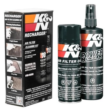 K&N ZESTAW DO CZYSZCZENIA FILTRÓW POWIETRZA