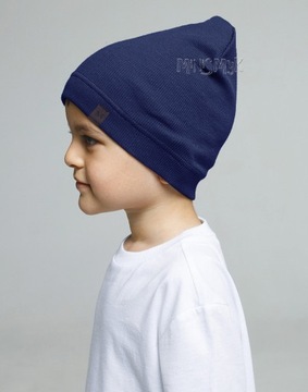 Комплект: ШАПКА + ТРУБКА, шарф-бини, ПОЛОСКИ, размеры 50-52.