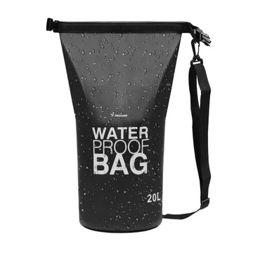 Torba Motocyklowa Rollbag Rolka Czarna Wodoodporna 20L
