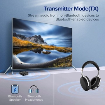 АДАПТЕР UGREEN BT 5.0 AUX+S/PDIF Qualcomm aptX HD