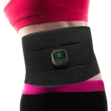 Ab Stymulator Belt Ab Toner Sprzęt do treningu Przenośny 6 trybów Prostokątny