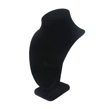 POLMART DISPLAY BUST УЗКИЙ ЧЕРНЫЙ 29СМ