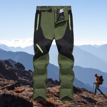 Men Hiking Pants Waterproof Scratch Resistant Long