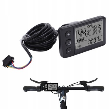 ROWER ELEKTRYCZNY S866 WYŚWIETLACZ LCD MIERNIK