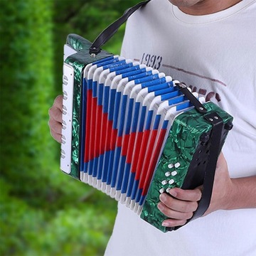 17 клавиш, 8 басов, фортепиано, аккордеон, музыкальный инструмент