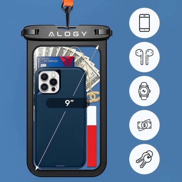 Водонепроницаемый чехол Alogy для телефона IPX8.