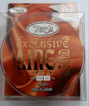 YORK MOCNA ŻYŁKA EXCLUSIVE GOLD 150m-0,12mm