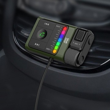 FM BLUETOOTH 5.1 ПЕРЕДАТЧИК AUX ДИНАМИК ДИНАМИК