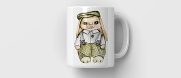 КРУЖКА ДЕТСКАЯ ПАСХАЛЬНЫЙ ВЕСЕННИЙ ЗАЯЧИК 330 мл