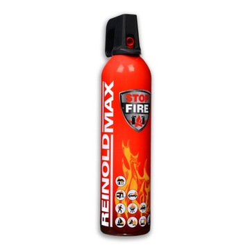 Spray gaśniczy Reinoldmax do domu campera A B E F