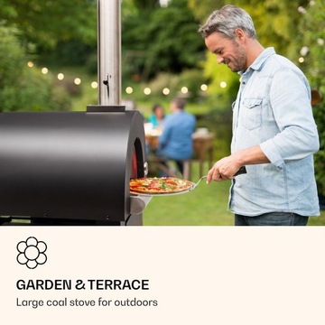 KLARSTEIN УГОЛЬ САДОВЫЙ ХЛЕБ ПИЦЦА ПЕЧЬ УГОЛЬ ДЕРЕВО