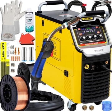 SPAWARKA INWERTOROWA MIGOMAT MAGNUM 330 MMA IGBT V2 MMA TIG 330A 4x4 400V