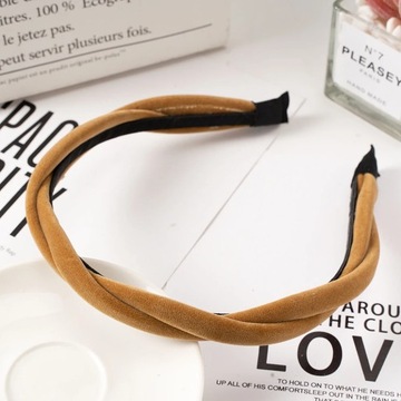 Fashion Solid Color Braid Hairbands For Women Weaving New Non-slip