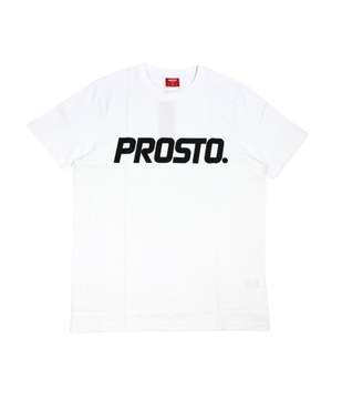 T-SHIRT PROSTO BIGLOG BIAŁY M