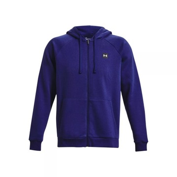 UNDER ARMOUR MĘSKA BLUZA ROZPINANA SPORTOWA DRESOWA Z KAPTUREM r M